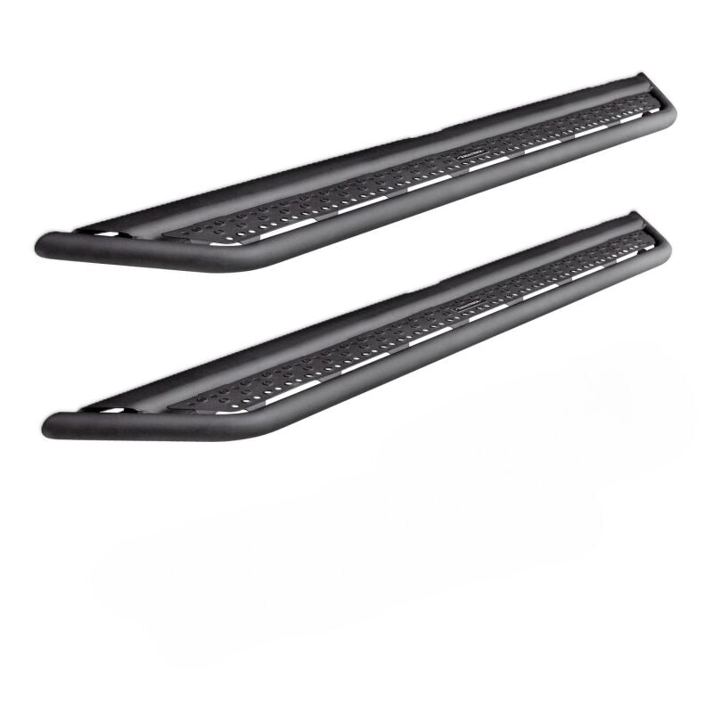 Go Rhino Dominator Extreme D6 SideSteps - Tex Blk - 87in