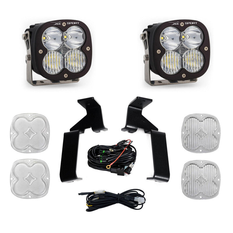 Baja Designs 21-25 Ford Raptor (Base/37/R) XL Sport A-Pillar Kit