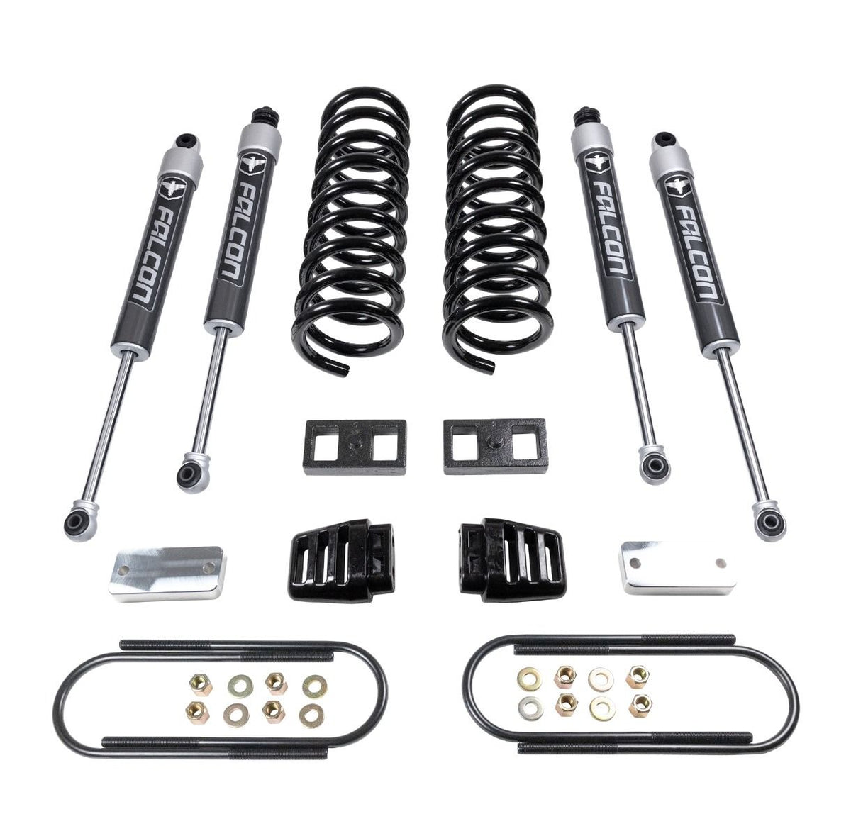 2019-2026 Ram 3500 Diesel 4WD 3'' Coil Spring Lift Kit With Falcon 2.1 Shocks