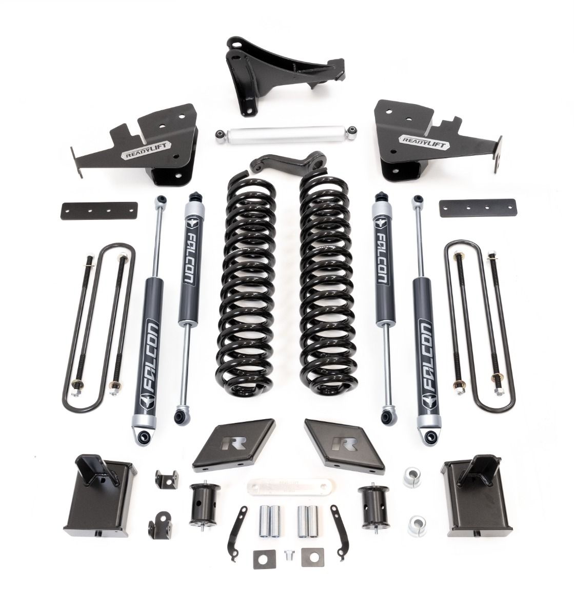 7" Coil Spring Lift Kit With MAX2.1 Falcon Shocks - Ford Super Duty Diesel F-250 / F-350 4WD 2017-2022