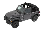 Bestop 18-26 Jeep Wrangler JL 2-Door Trektop (Premium Black Twill)