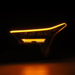 AlphaRex 22-23 Toyota Tundra NOVA-Series Headlights Black w/Amber DRL - Req 810029 OR 810030