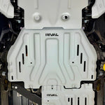 Rival 24-26 Tacoma 4Runner GX550 Tundra (all i-Force) Aluminum Transmission Cat Converter Skid Plate