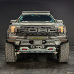 RIVAL 24-26 Ford Ranger Raptor Front Aluminum Bumper w/Winch Mount and Recovery Points