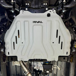 Rival 24-26 Tacoma 4Runner GX550 Tundra (all i-Force) Aluminum Transmission Cat Converter Skid Plate