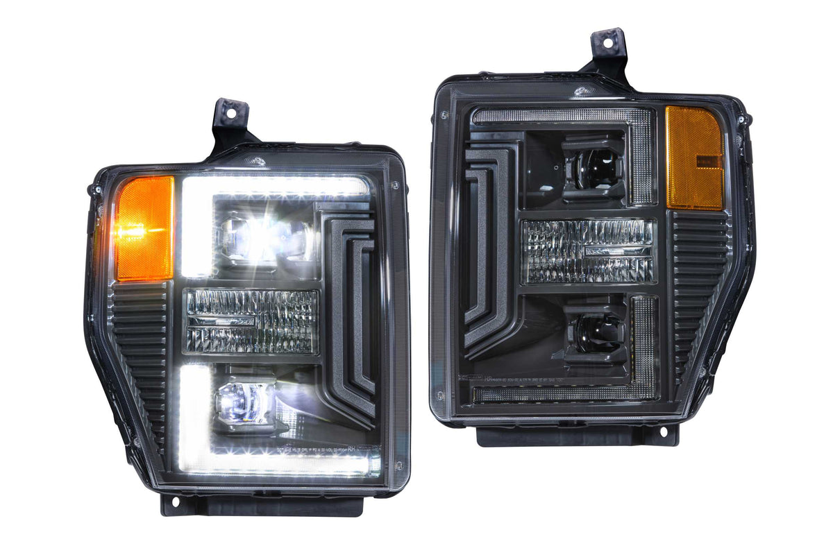 08-10 Ford Super Duty XB Hybrid LED Headlights