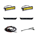 Baja Designs 2021+ Ford Raptor OnX6 Behind Grill Kit -10in. Amber D/C