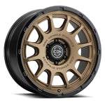 ICON Alloys Rancho 20x9 / 6x135 / 16mm / 5.625in BS Satin Bronze w/ Gloss Black Lip Wheel