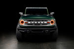 Oracle 2021+ Ford Bronco Oculus Bi-LED Projector Headlights - Amber/White Switchback