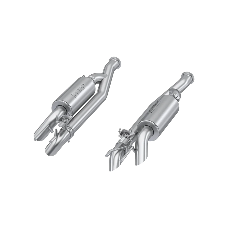MBRP 2.5" PRE AXLE CAT-BACK EXHAUST DUAL SPLIT QUAD SIDE (19 - 25 MERCEDES G63)