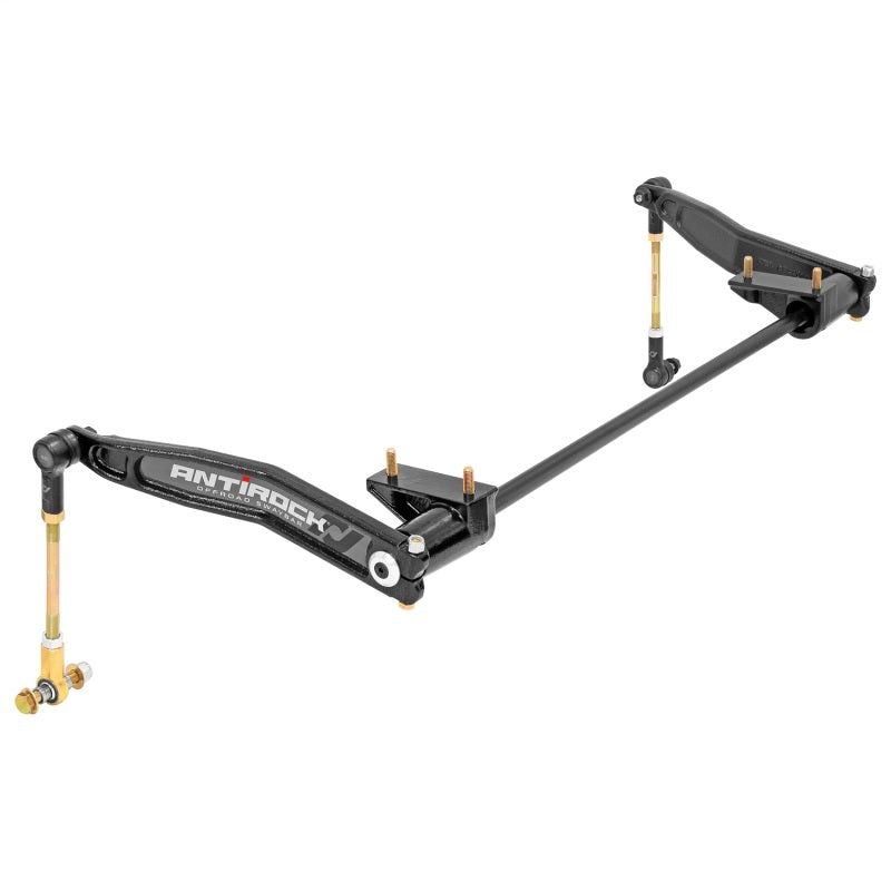 RockJock JL/JT Antirock Sway Bar Kit Front Forged Arms Steel Brackets Heavy 1in Bar