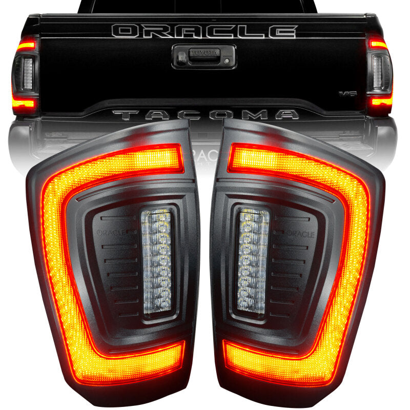 Oracle Lighting 2016-2023 Gen 3 Toyota Tacoma Flush Style LED Tail Lights