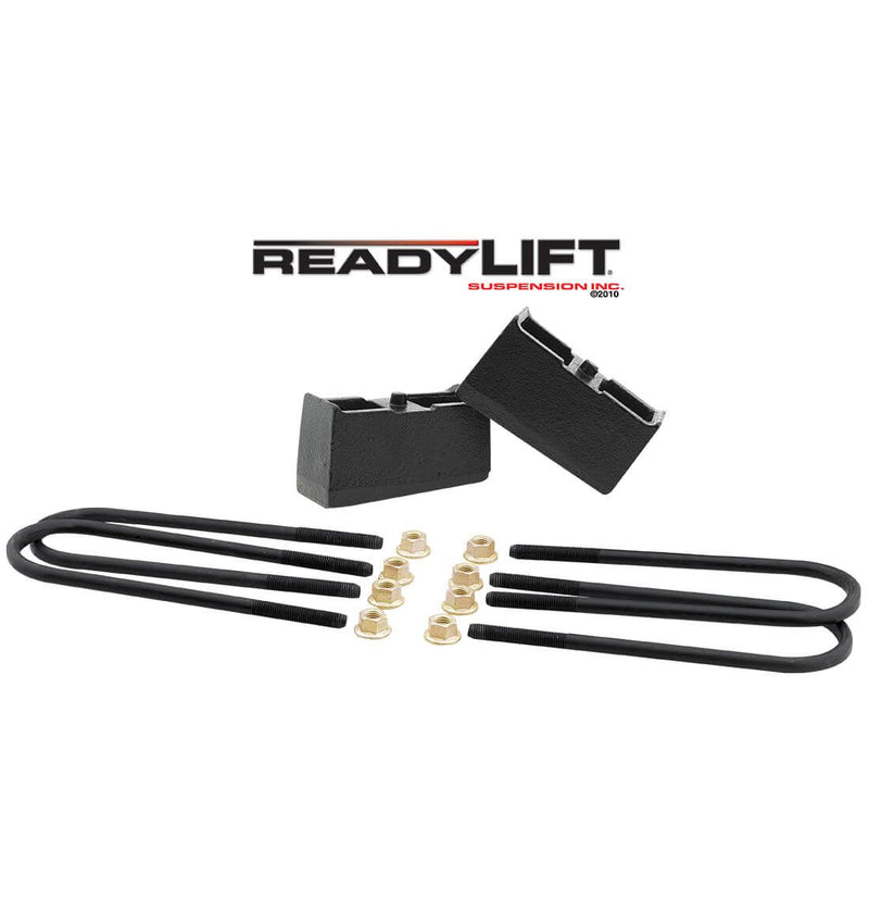 3" Rear Block Kit - GM Silverado & Sierra 1500 6-lug 1999-2024